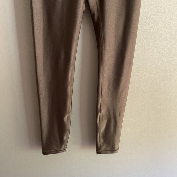 Athleta Women XS Coffee House Stretch Ultra High Rise Elation Shine Tight - Picture 4 of 12